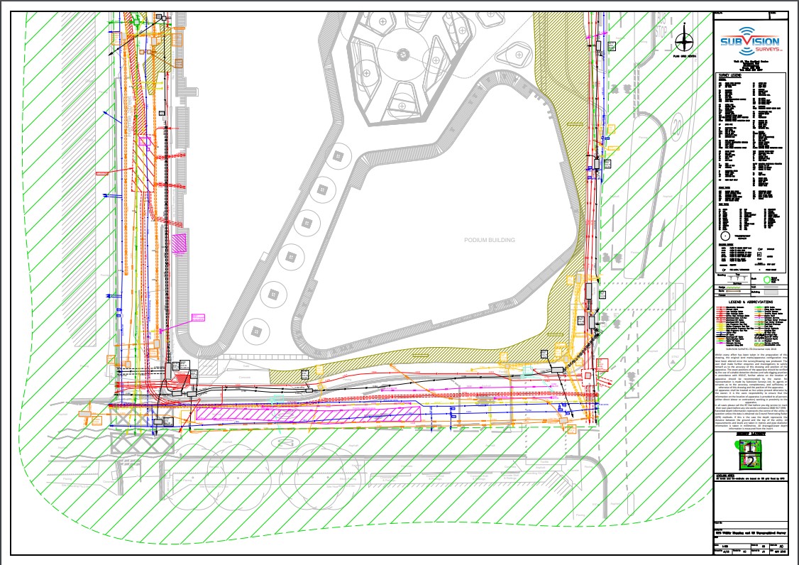Section 278 GPR Utility Mapping Surveys